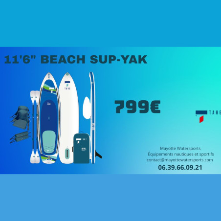 SUP-YAK gonflable 11'6" Beach