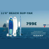 SUP-YAK gonflable 11'6" Beach
