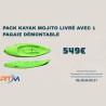 Pack kayak RTM Mojito + pagaie démontable