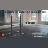 Chandelles repose-barre (la paire)